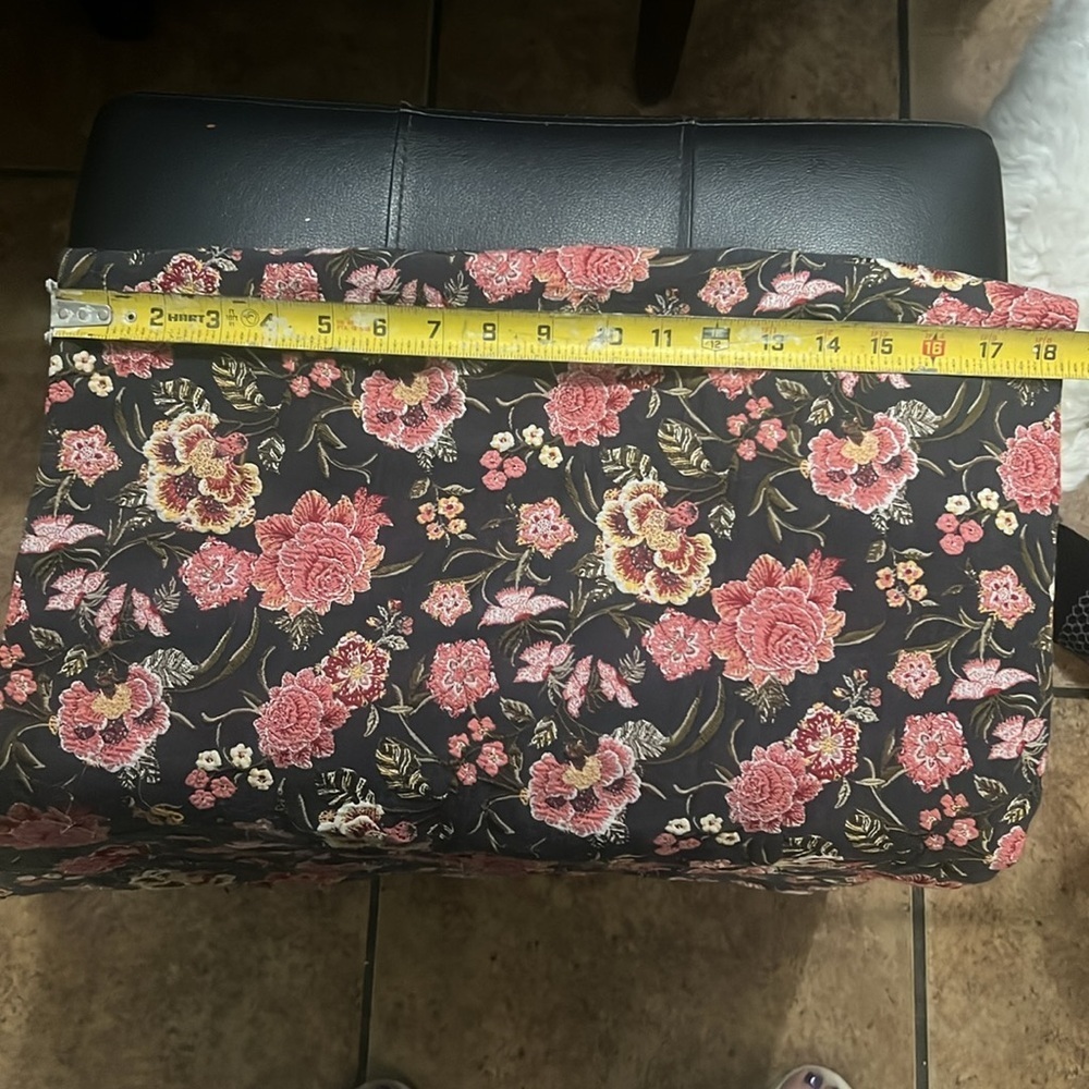 LOFT Pink and Orange Mini Pencil Skirt for Night Out - Picture 7 of 7